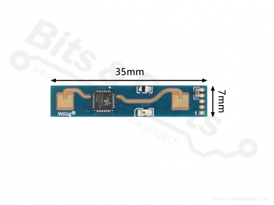 Bewegingssensor/bewegingsmelder mmWave HLK-LD2410B (met BLE bluetooth)